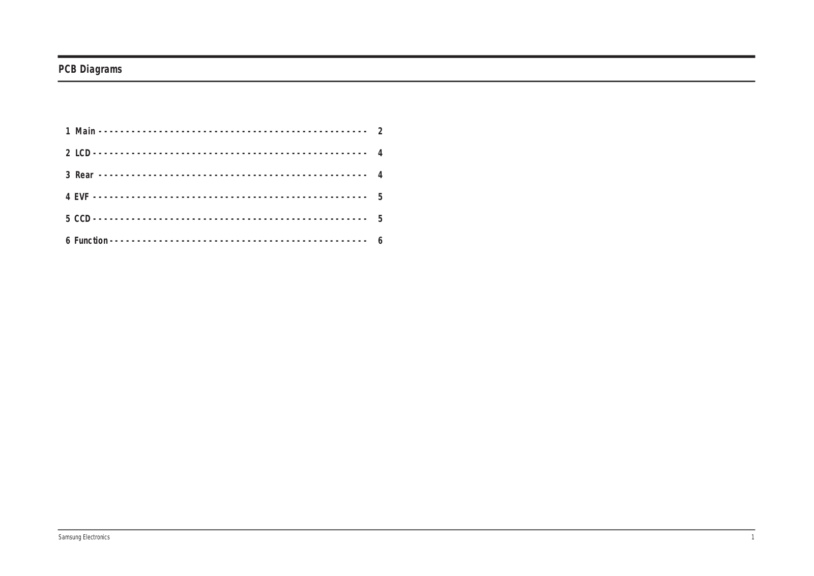 SAMSUNG VP-L800, VP-L850 Schematic PCB Diagram