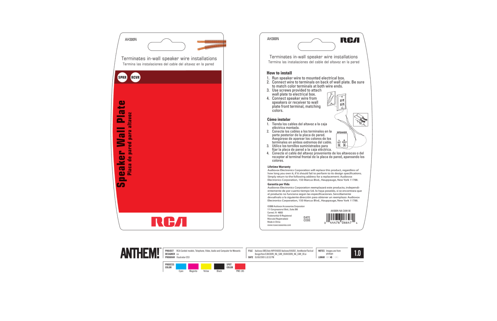 RCA AH300N User Manual