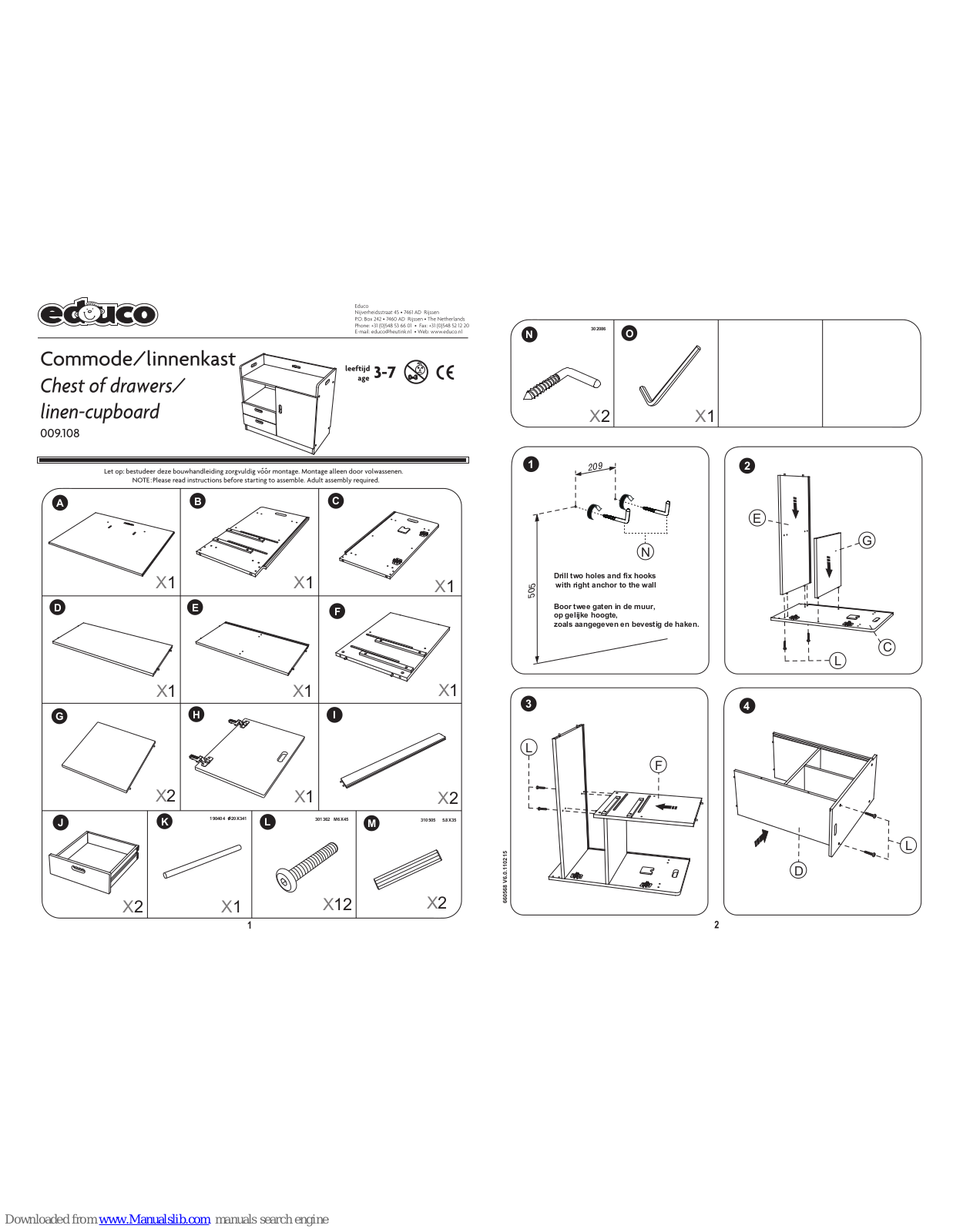 educo 009.108 User Manual