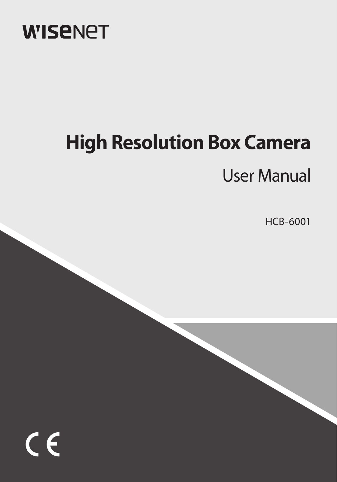 Samsung HCB-6001 User Manual