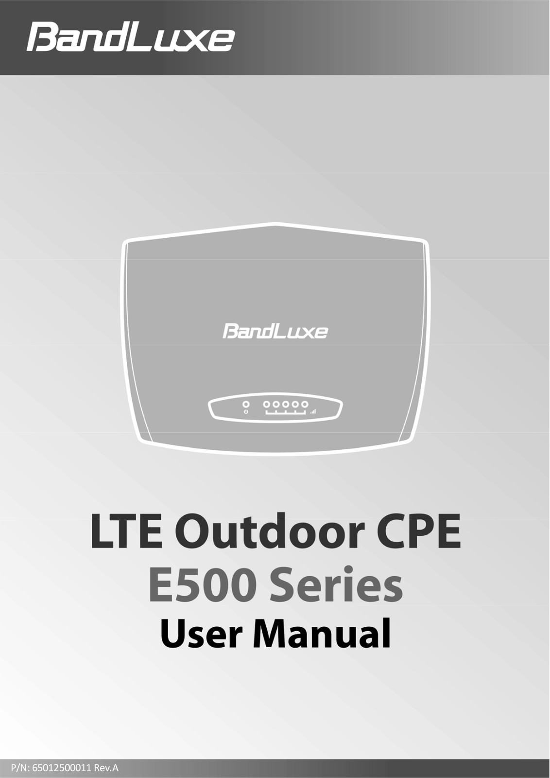 BandRich E512 User Manual