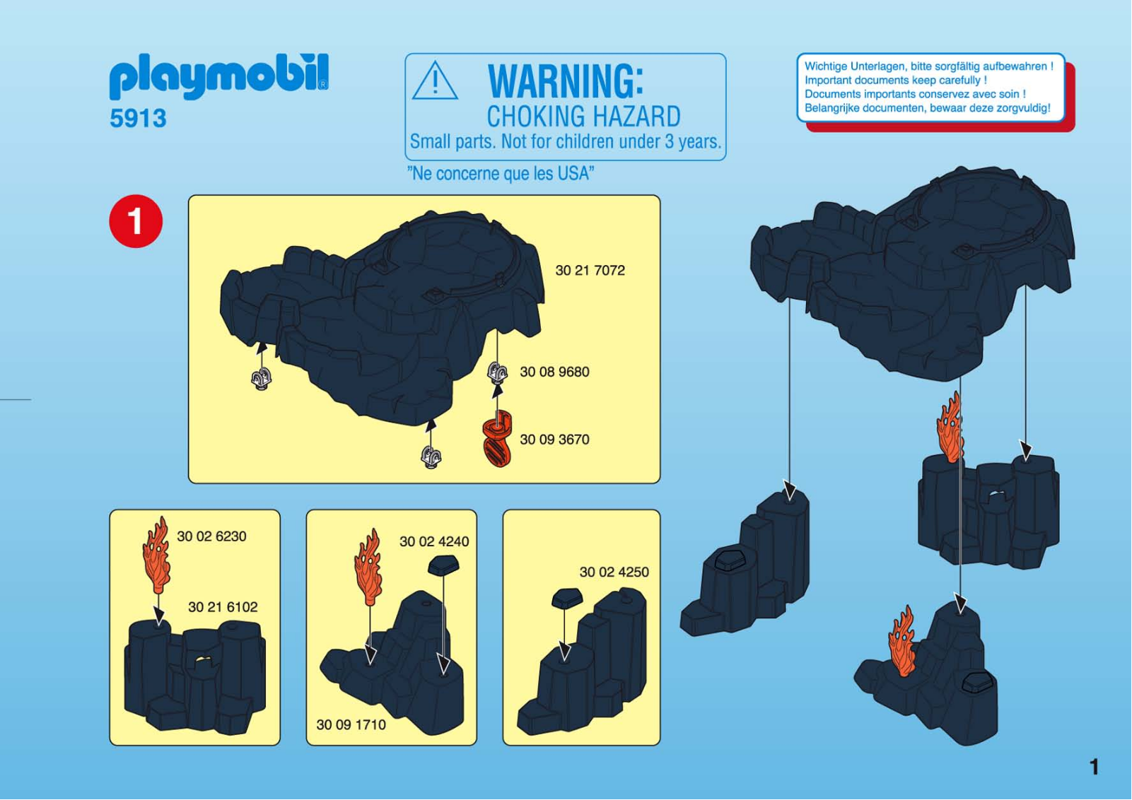 Playmobil 5913 Instructions