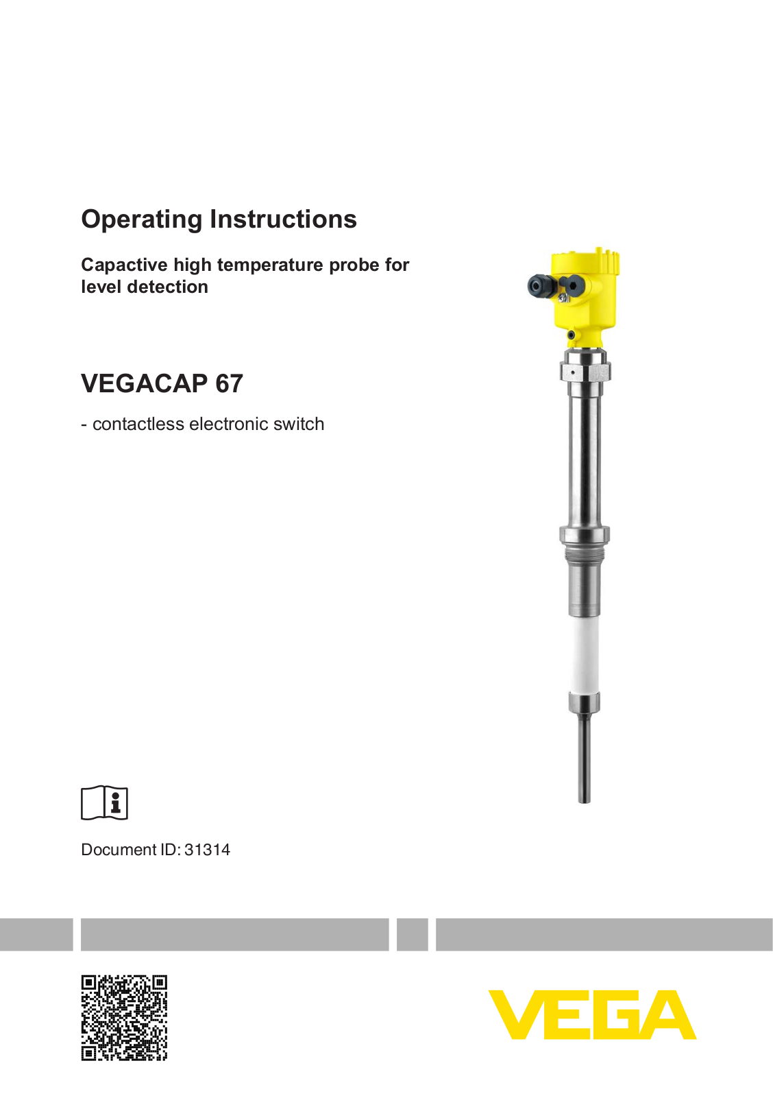 VEGA CAP67 User Manual