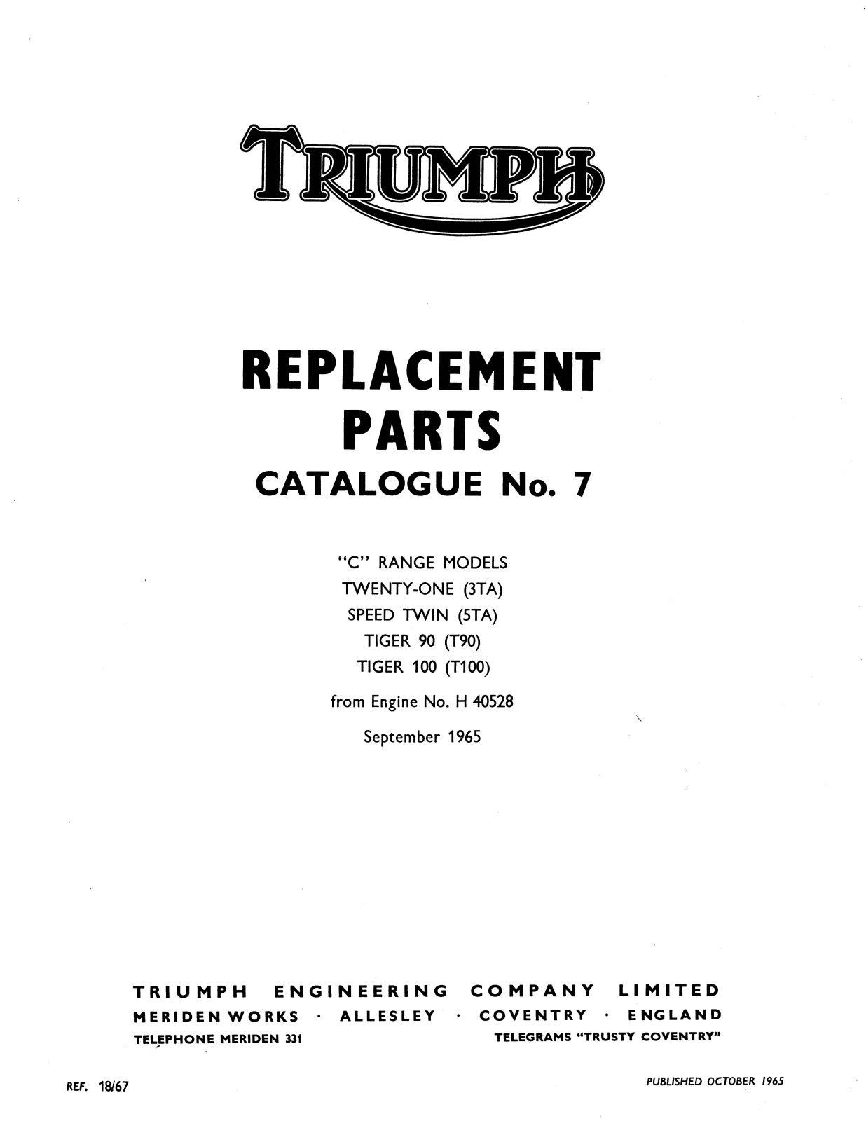 Triumph 66 Triumph 66 - ManualMachine.com