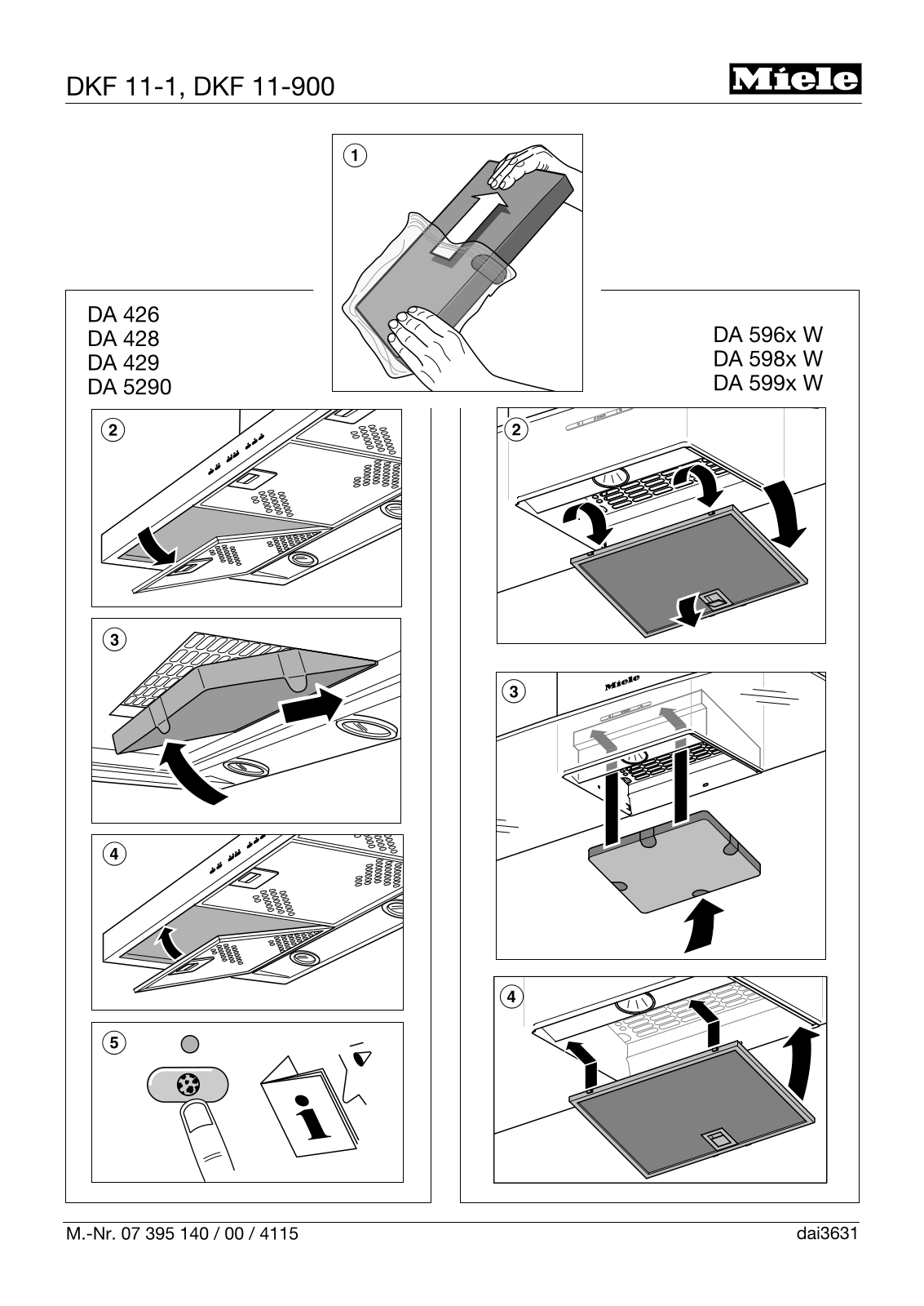 Miele DKF11-1 Installation Guide - ManualMachine.com