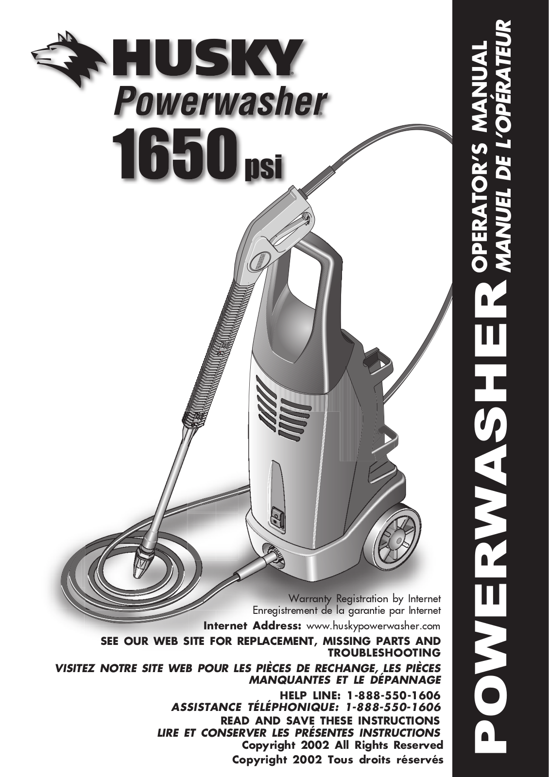 Husky 1650 PSL User Manual