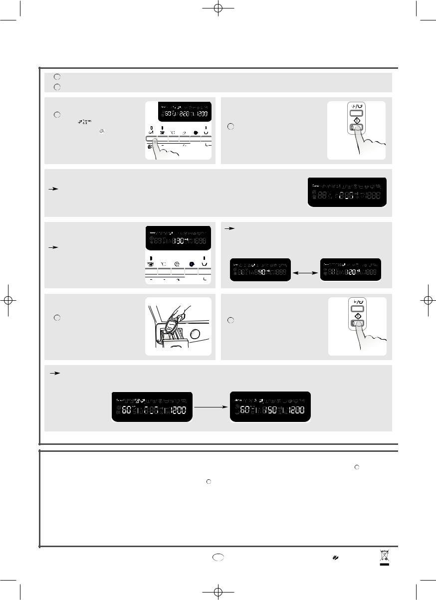 Whirlpool WA PL 974 FLD INSTRUCTION FOR USE