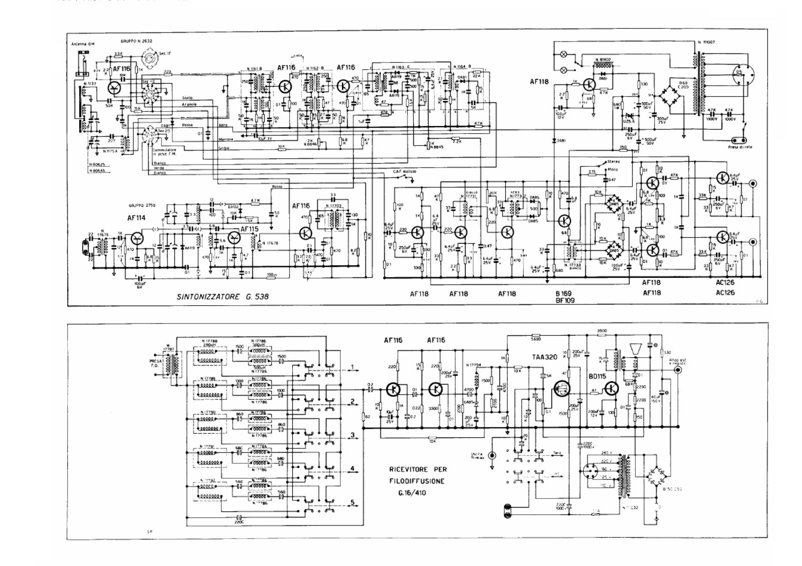 Geloso g16 410 schematic