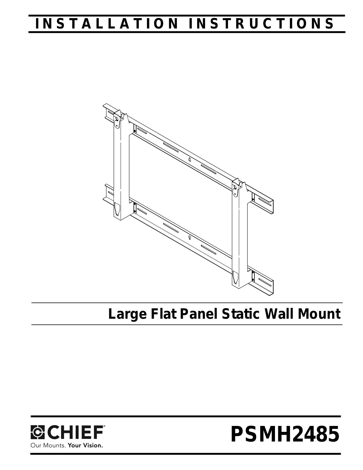 Chief PSMH2458 User Manual