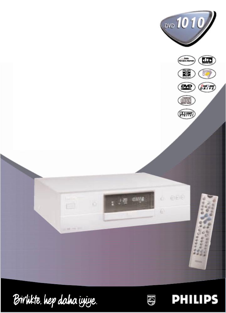 Philips DVD1010 User Manual