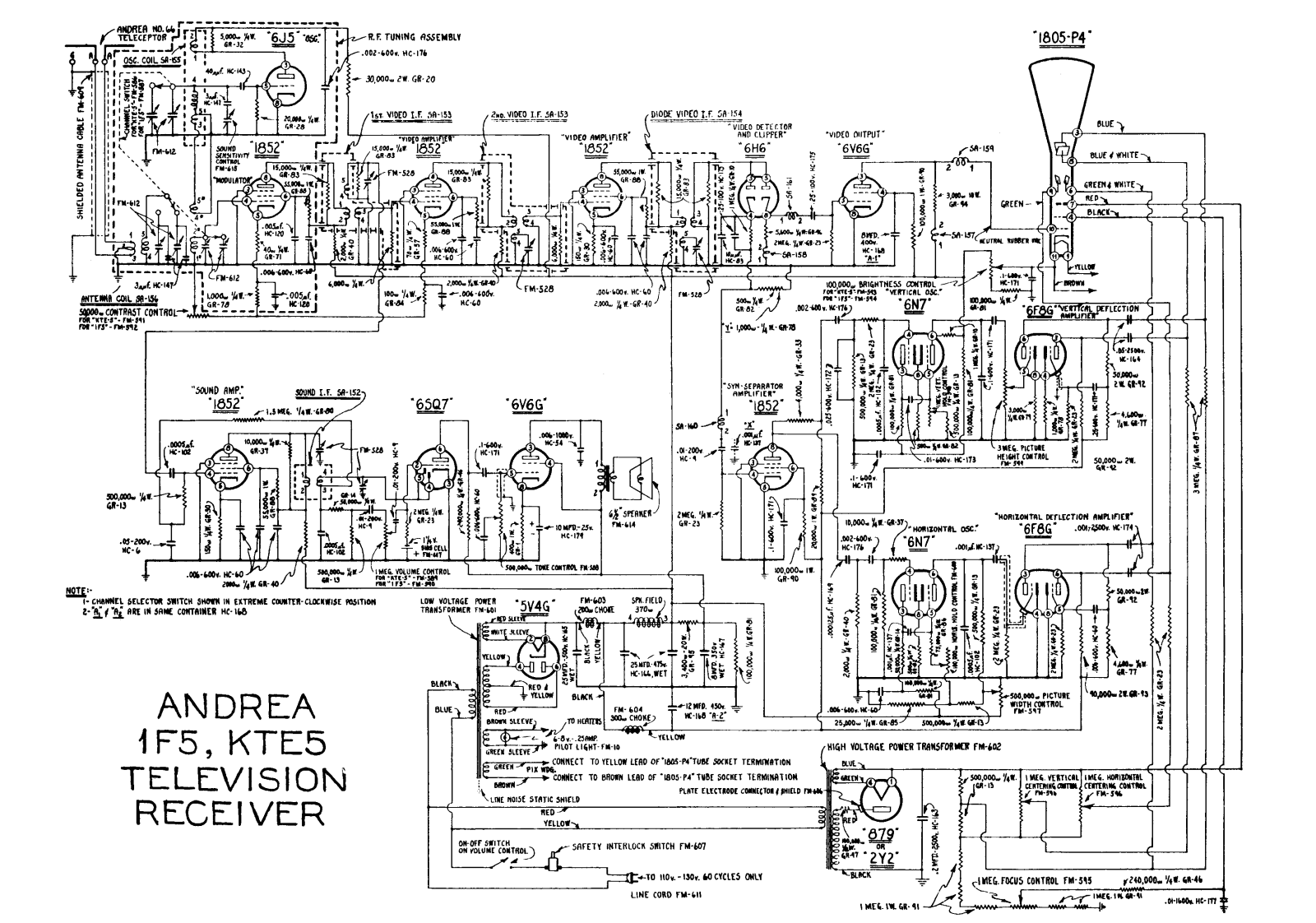 Andrea 1F5 Schematic - ManualMachine.com