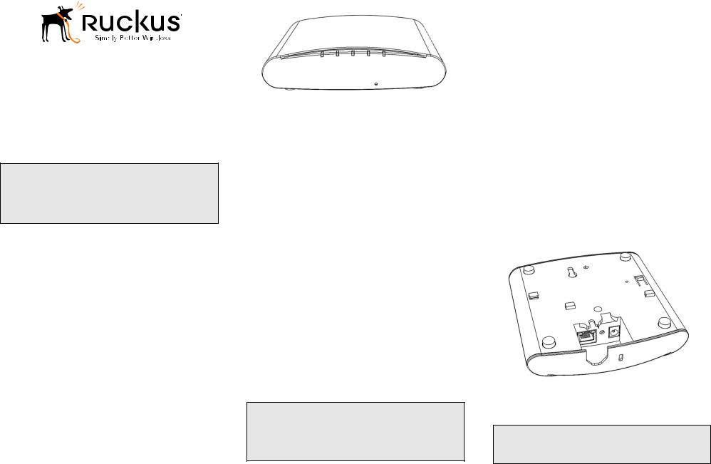 Ruckus Wireless R310 User Manual