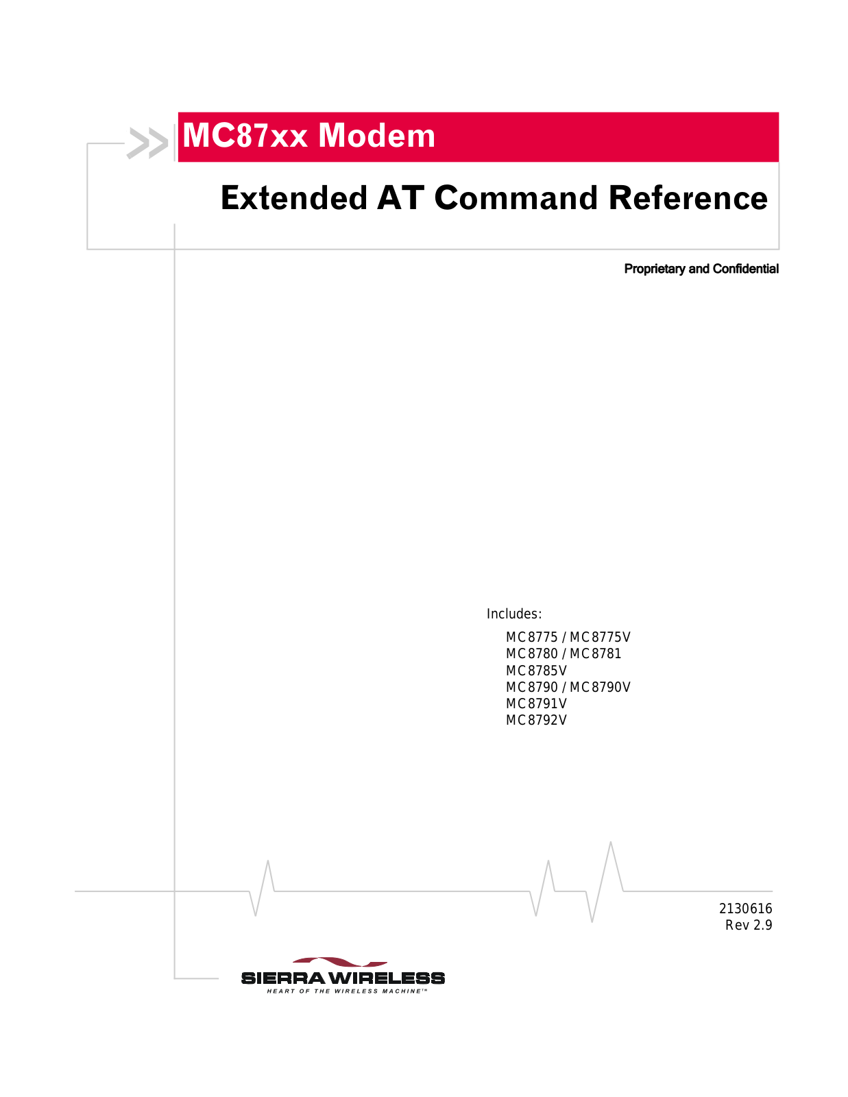 Sierra Wireless MC8775, MC8775V, MC8780, MC8790, MC8781 Reference Manual