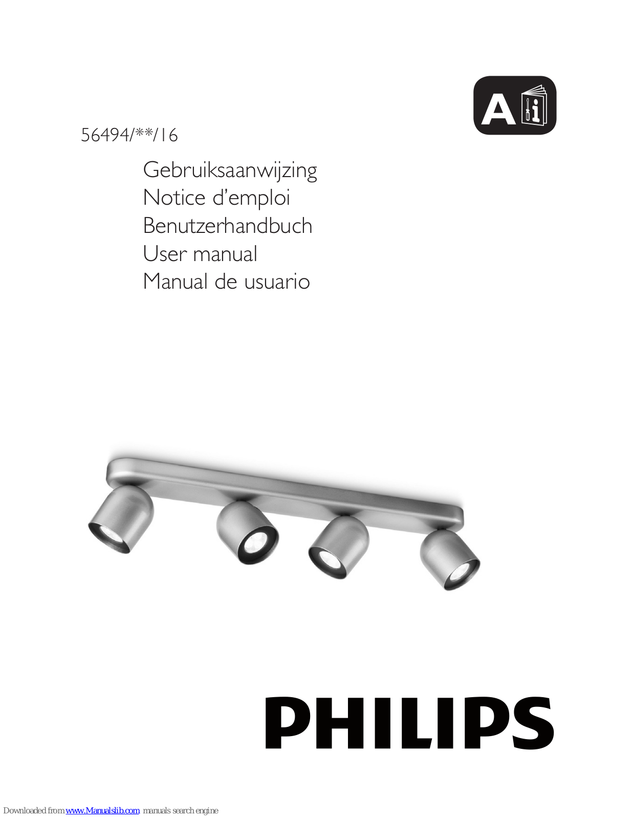 Philips 56494-31-16, 56494-48-16, 56494/**/16 User Manual