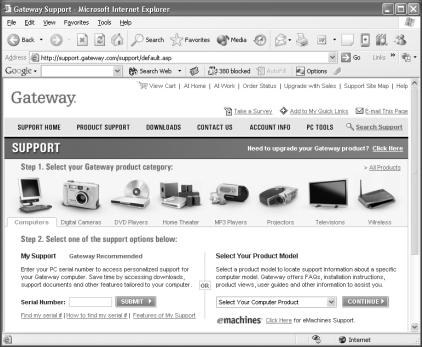 Gateway E-2500D User Manual