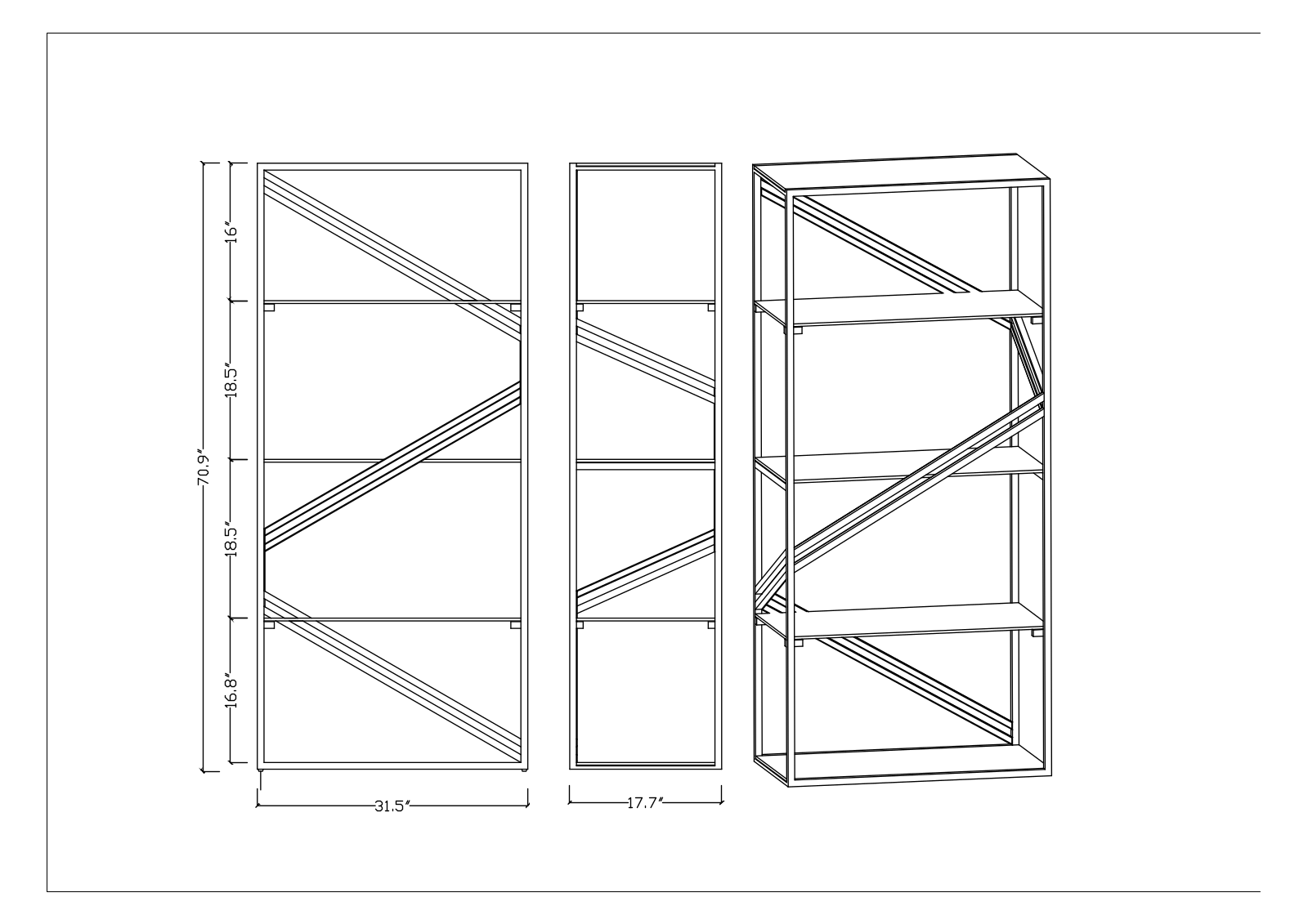 Bethel International W003863622 Dimensions - ManualMachine.com