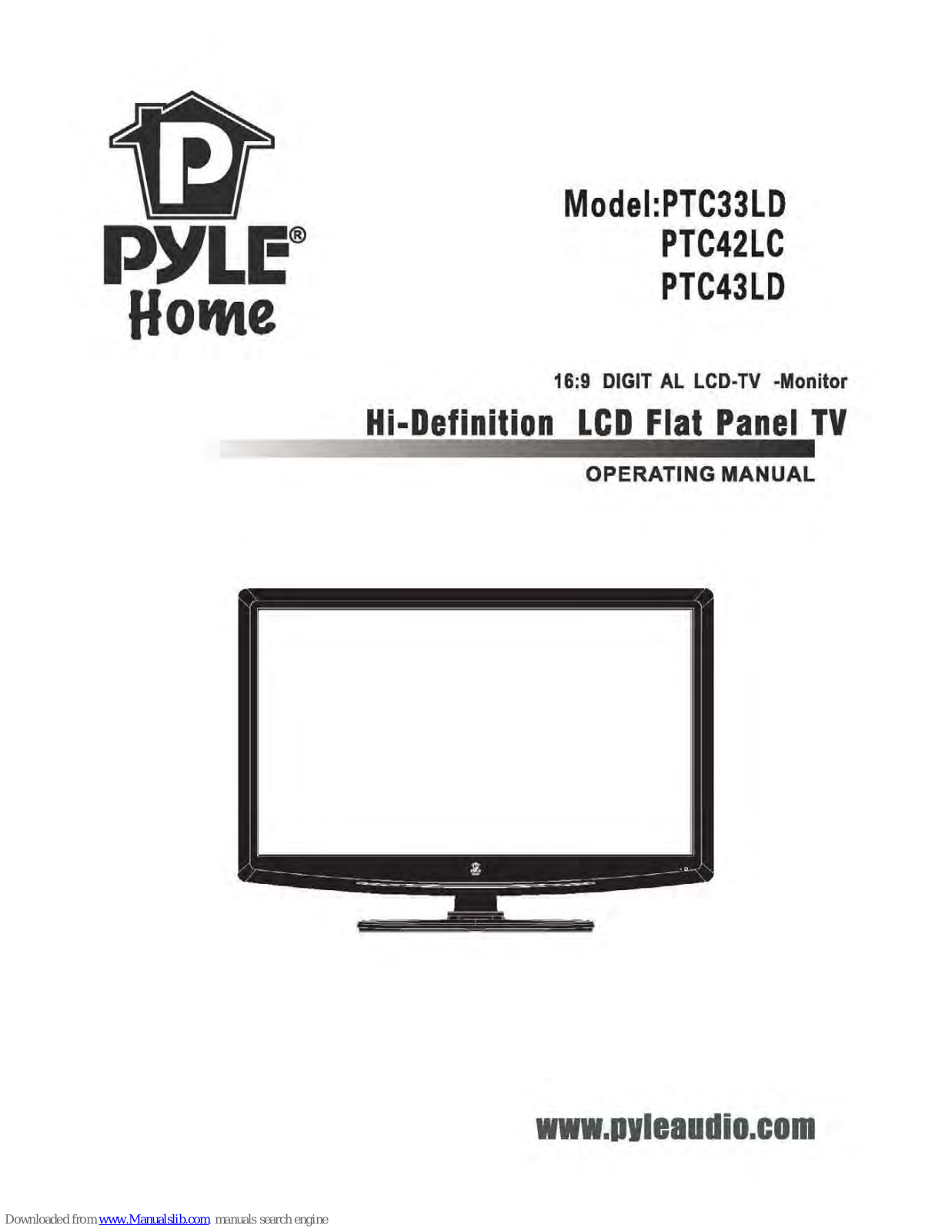 Pyle PTC43LD, PTC42LC, PTC33LD User Manual - ManualMachine.com