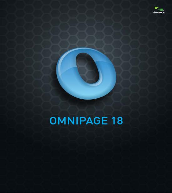 Nuance ScanSoft OmniPage Pro - 18.0 User’s Guide