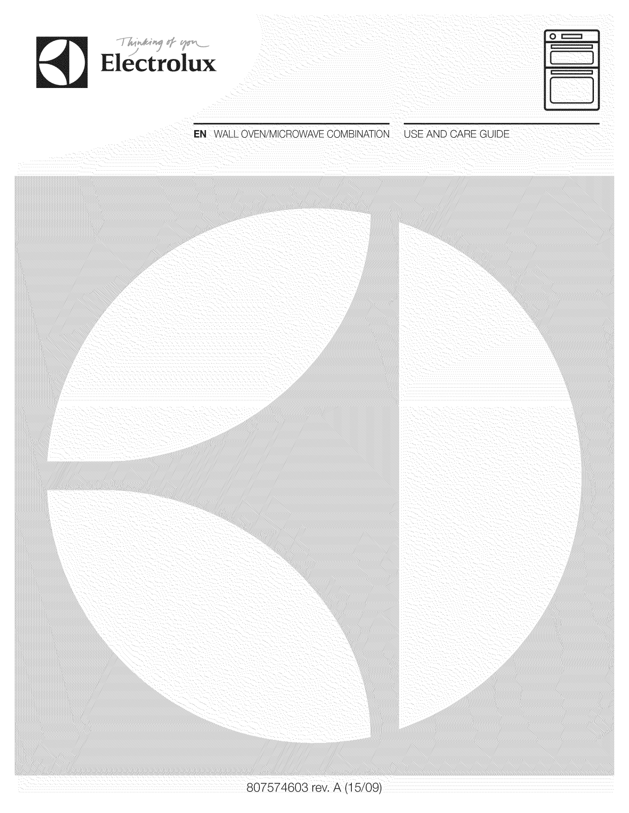 Electrolux E30MC75PPSB Owner’s Manual