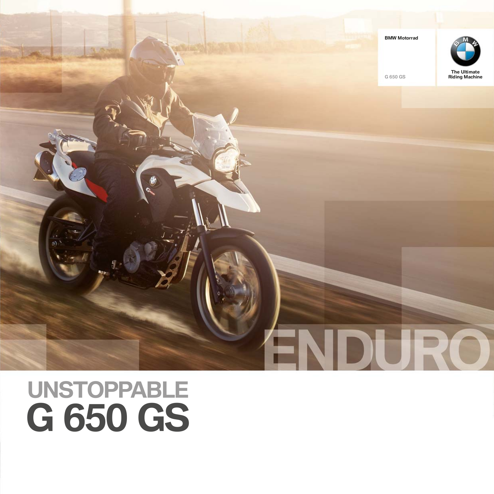 BMW G 650 GS DATASHEET