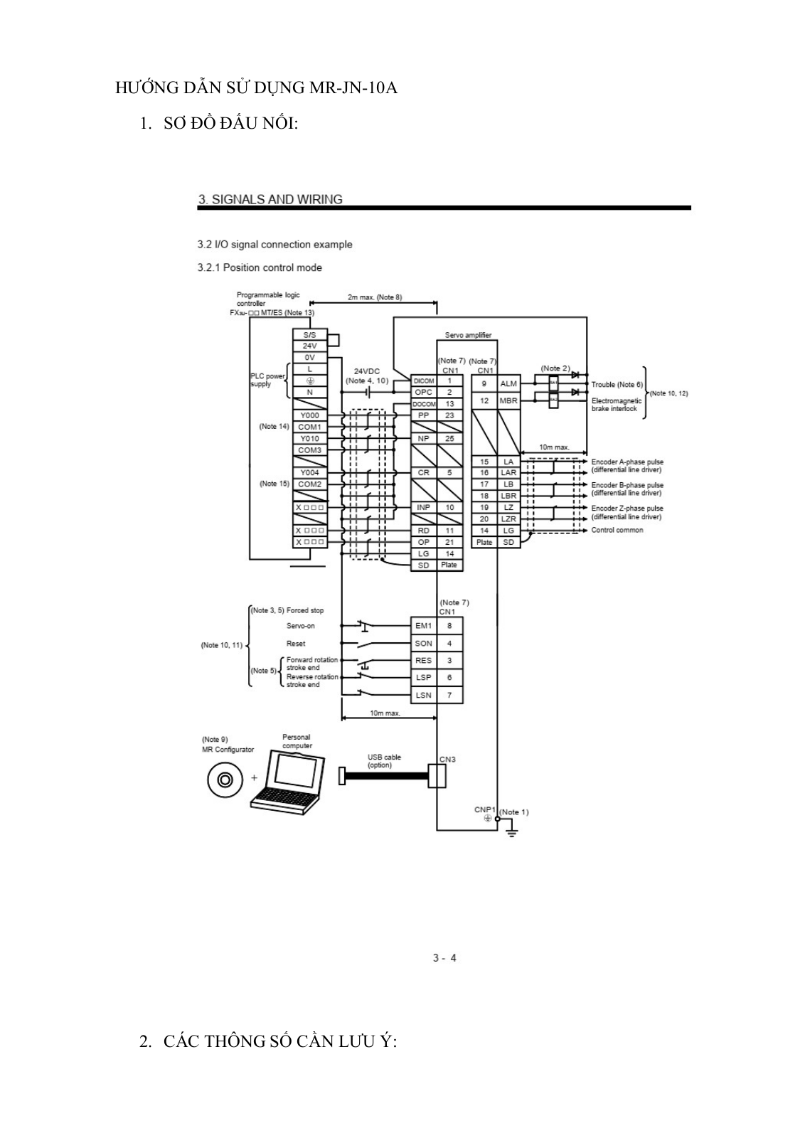 Mitsubishi MR JN-10A User Manual