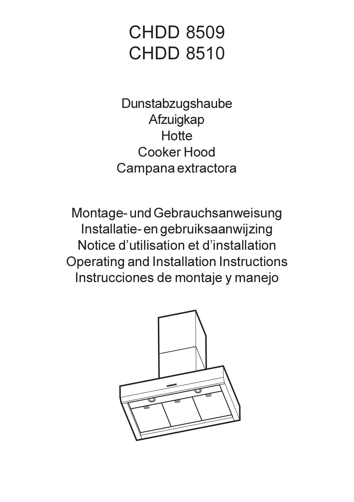 Aeg chdd 8509 User Manual