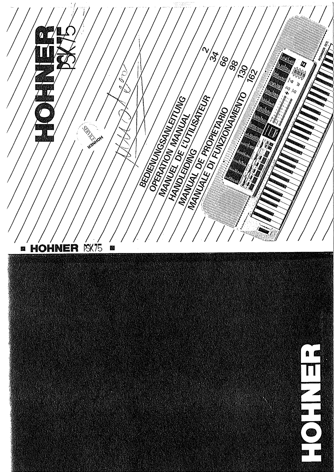 Hohner PSK75 User Manual