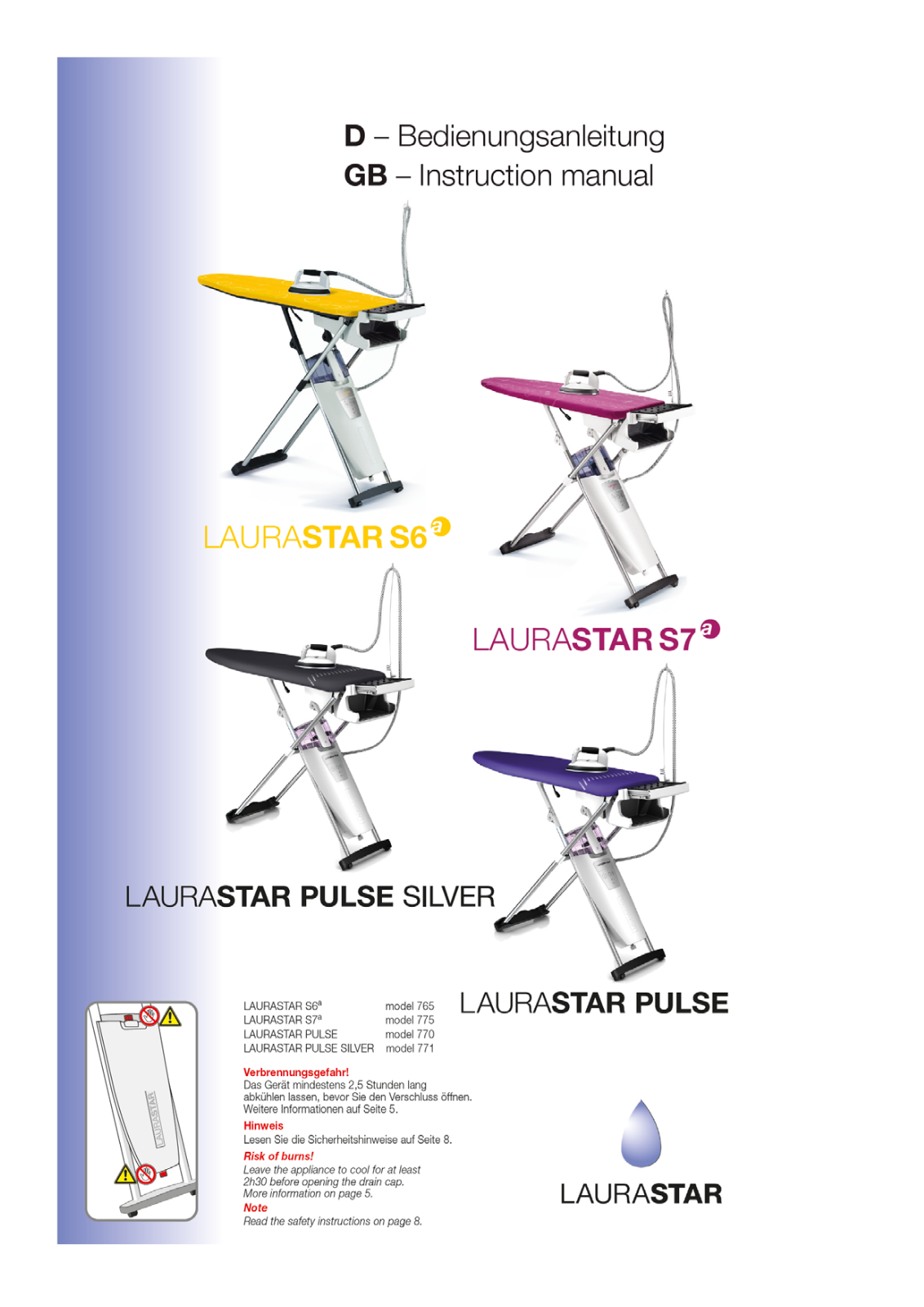 Laurastar 765 User Guide