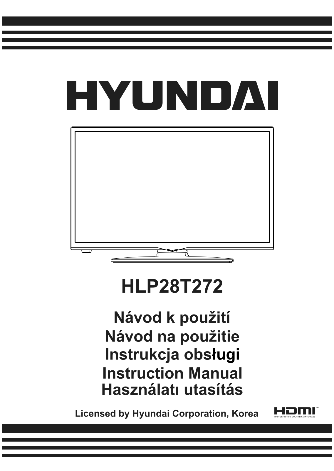 Hyundai HLP 28T272 Operating Instructions