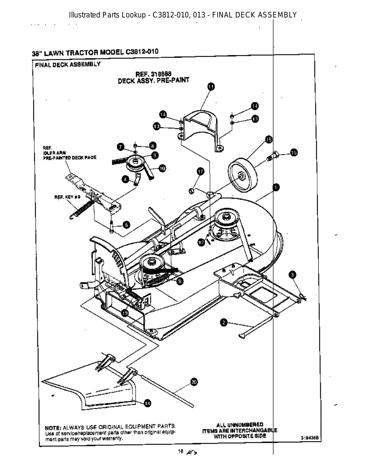 Murray C3812-010 schematics