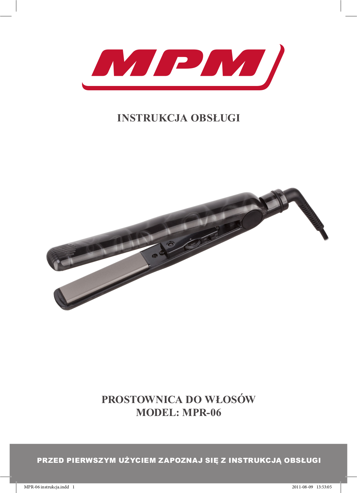 MPM MPR-06 User Manual