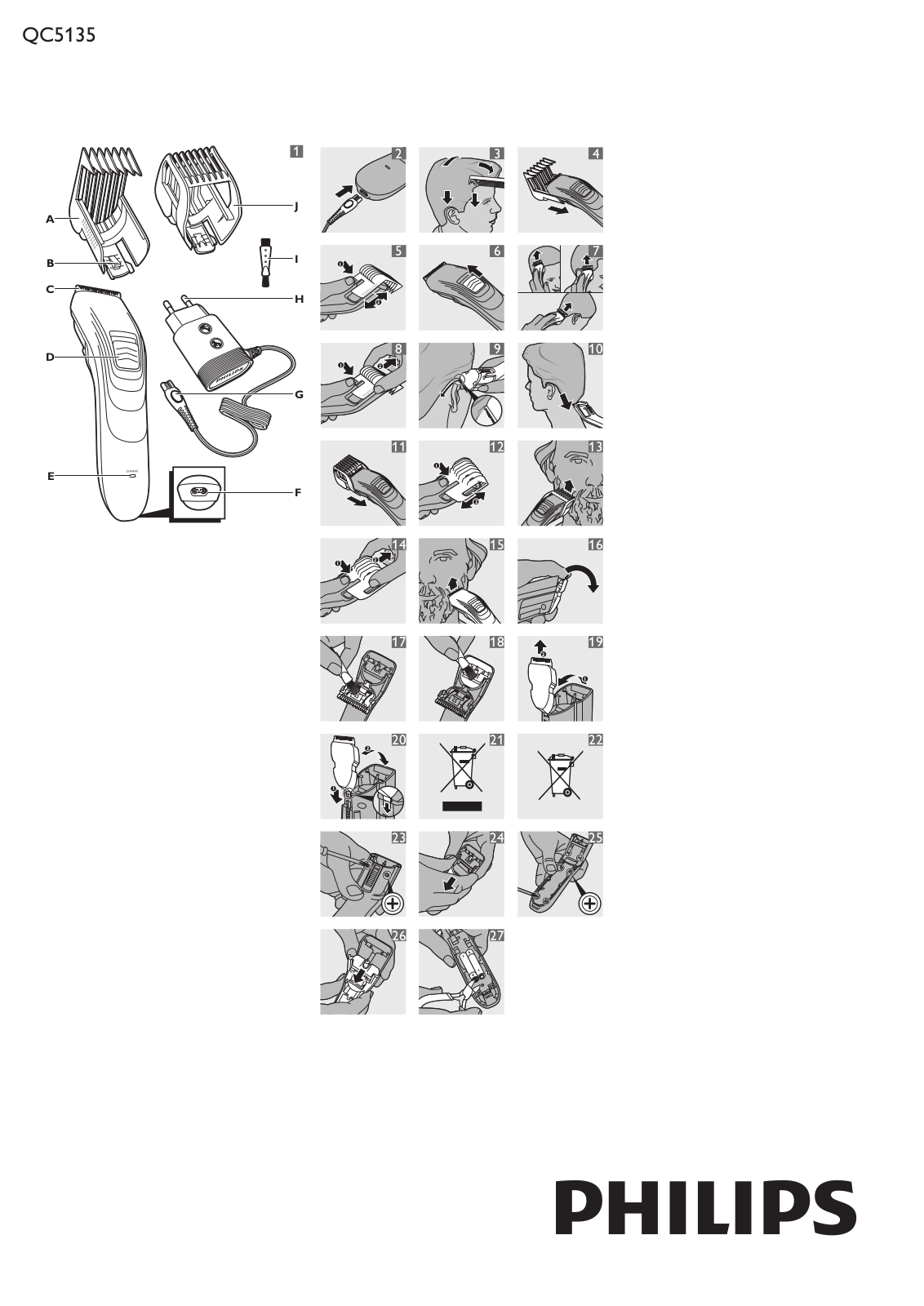 Philips QC 5135 User Manual