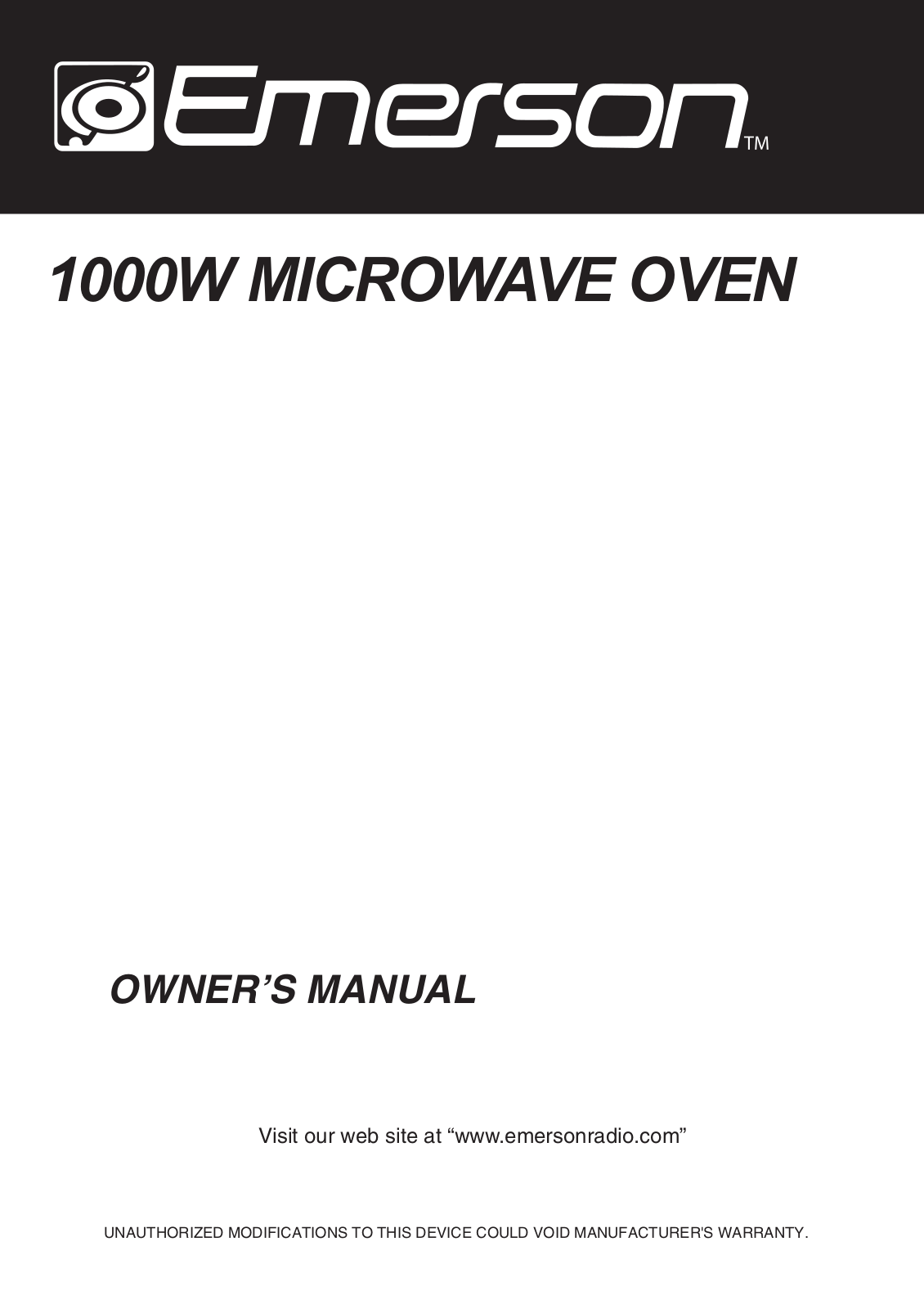 Midea Kitchen Appliances XM031AYY User Manual