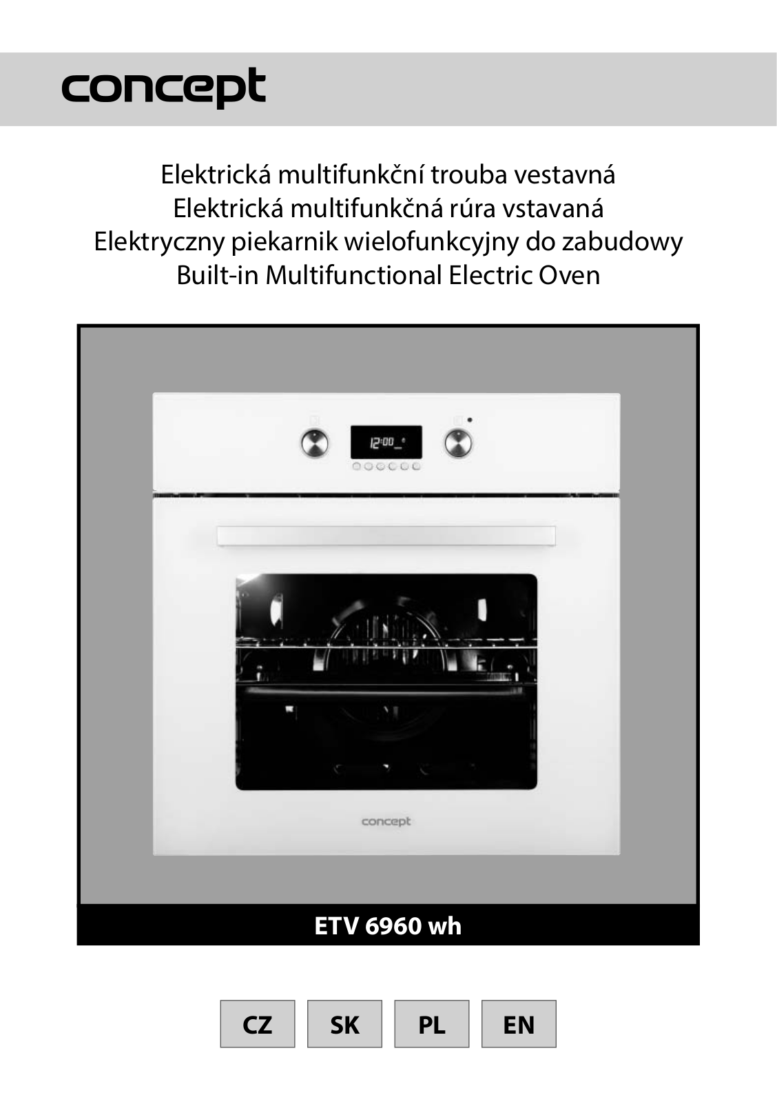 Concept ETV6960wh User Manual