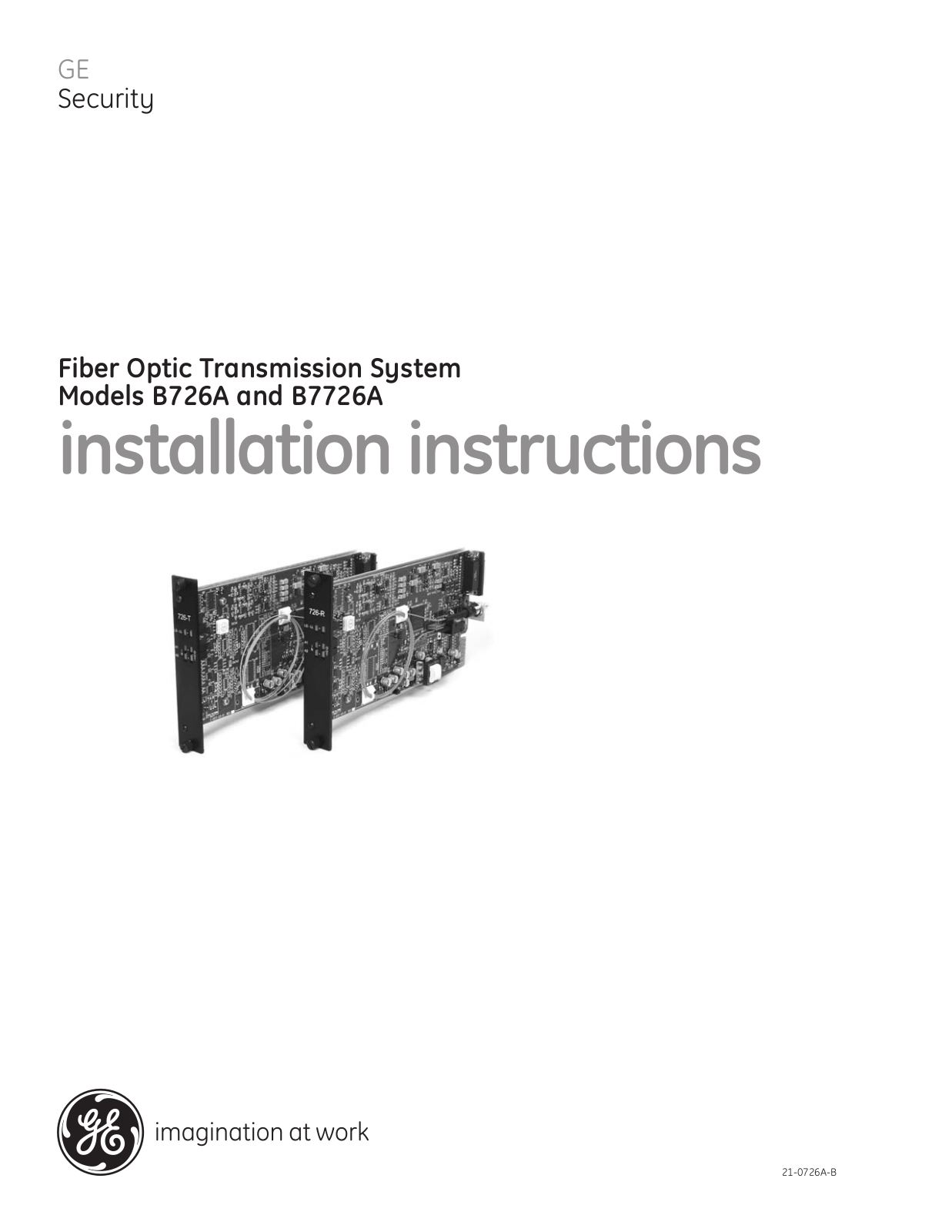 Interlogix B726AT-RST1, B7726AT-RST1 User Manual