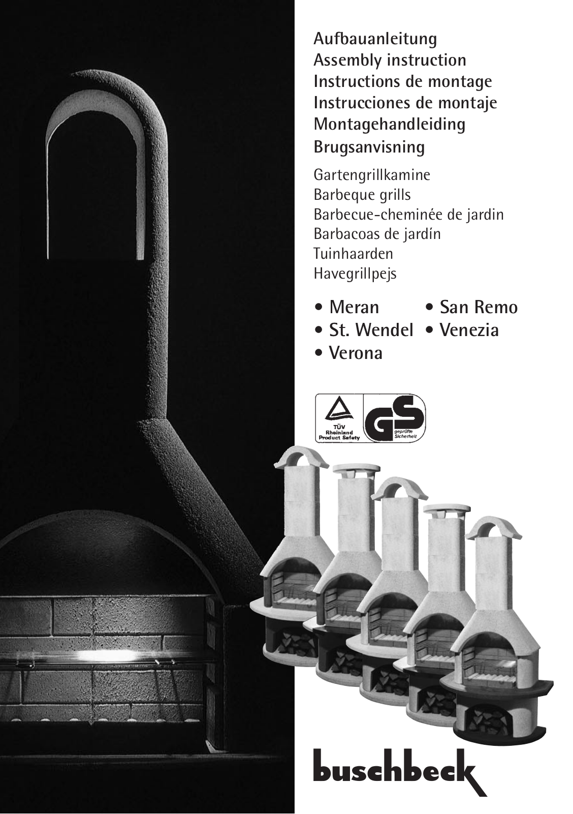 Buschbeck Venezia, Verona, Meran, San Remo, St. Wendel User guide - ManualMachine.com