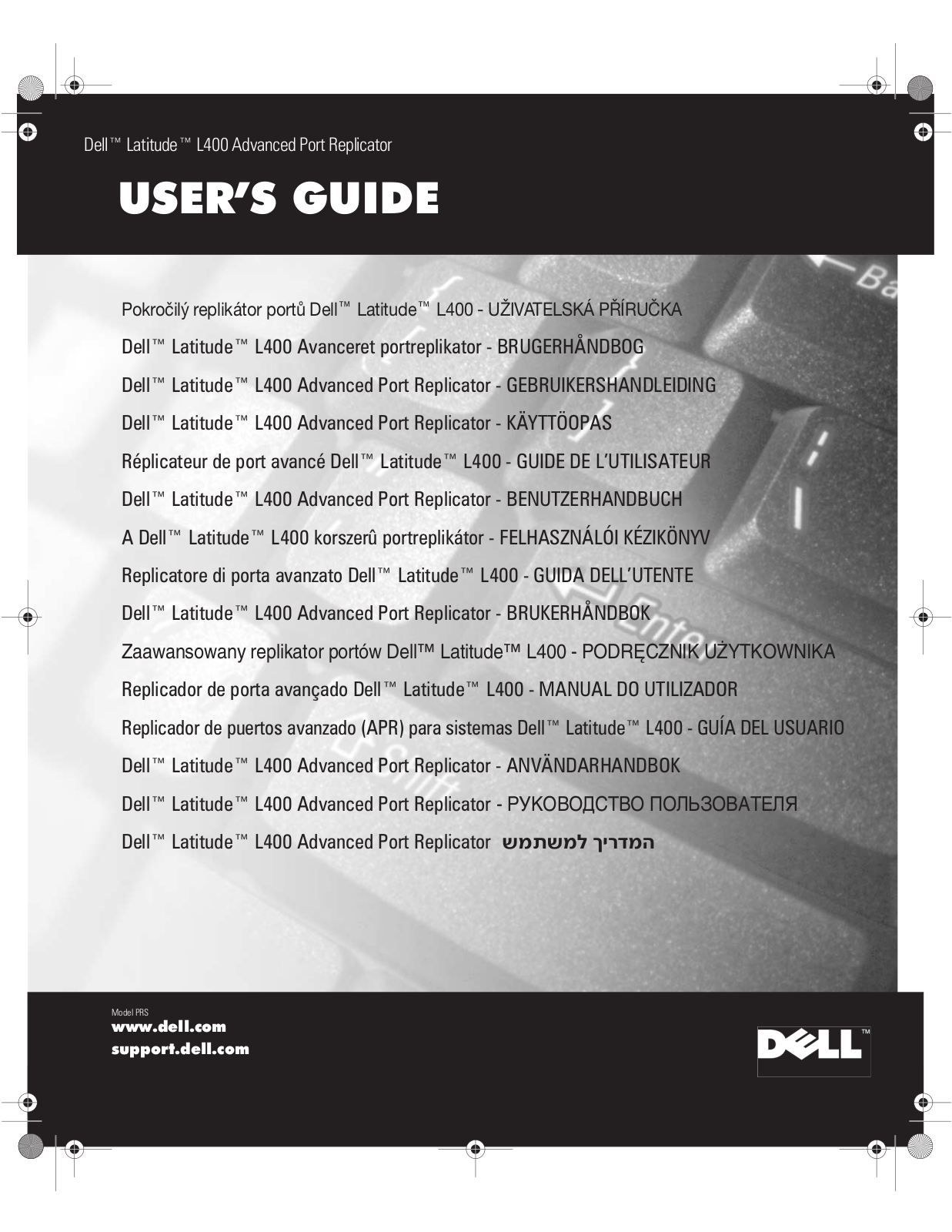 Dell Latitude L400 User Manual