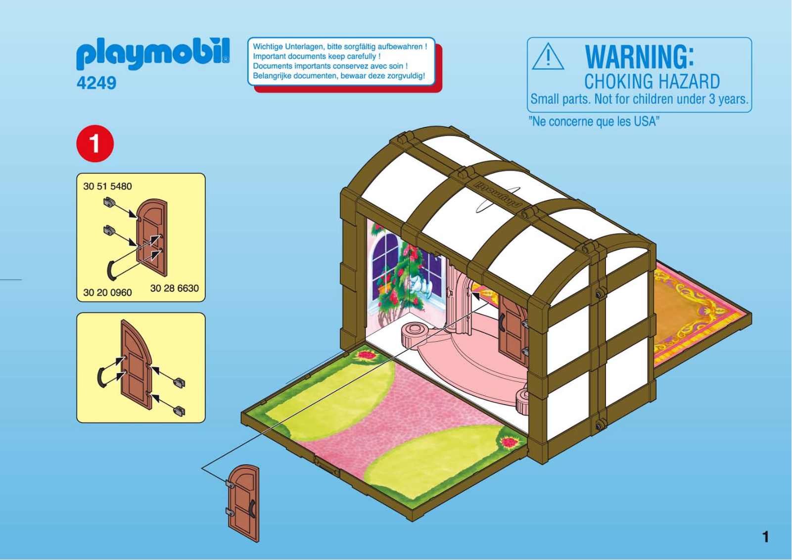 Playmobil 4249 Instructions