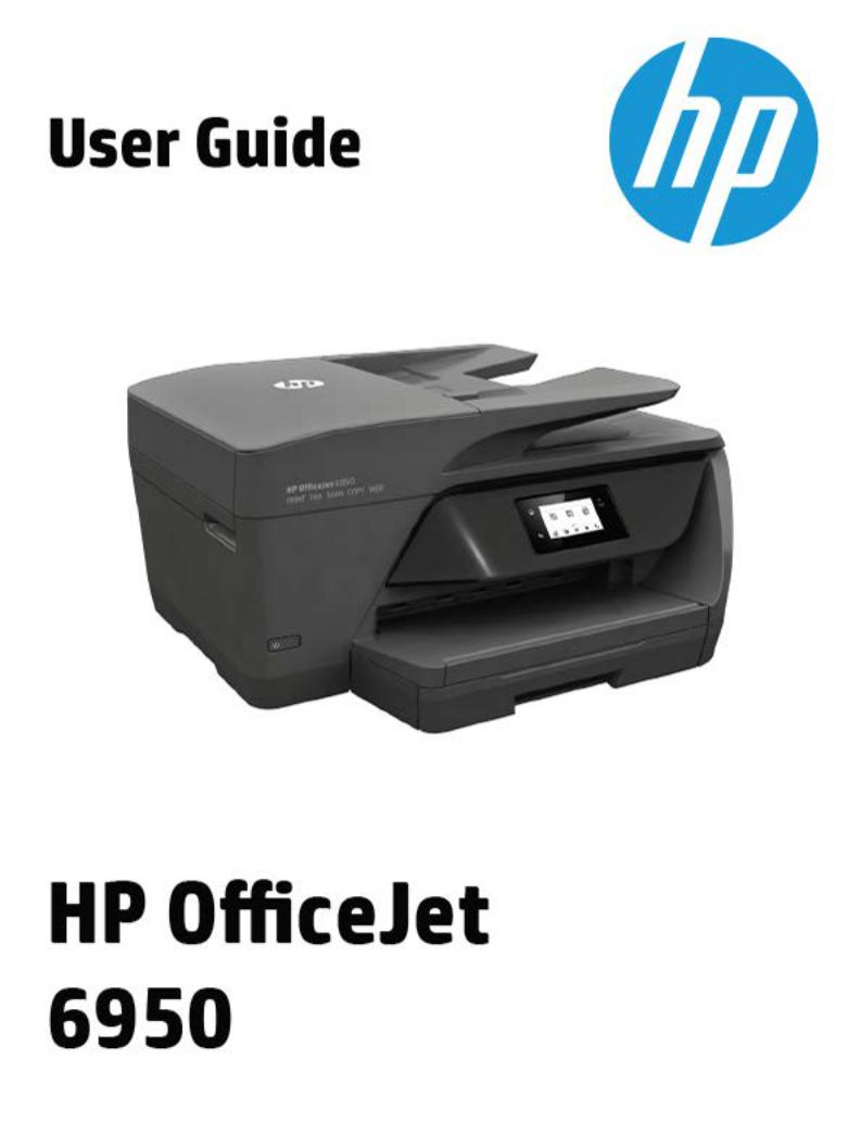 HP Officejet 6950 User Guide