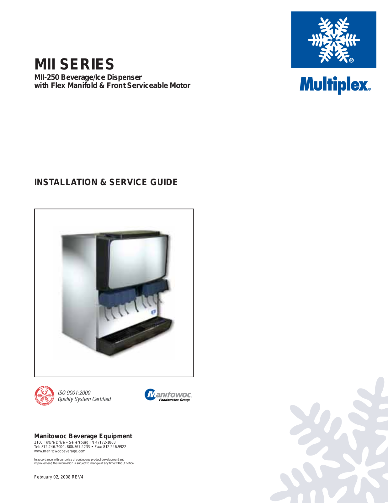 Multiplex MII-250 Parts Manual