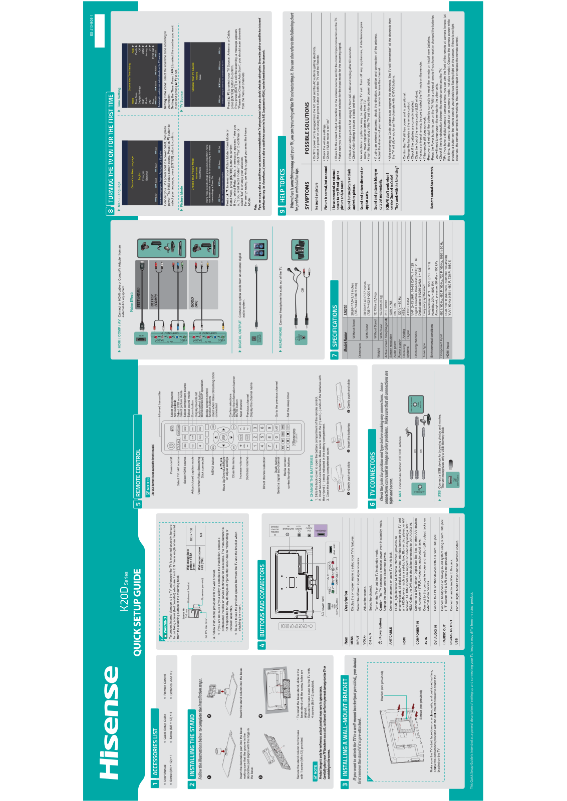 Hisense Electric LCDC0029 User Manual