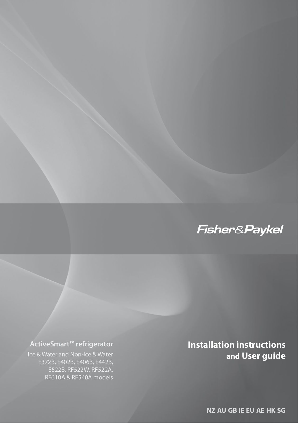 Fisher & Paykel RF610A User Manual 2