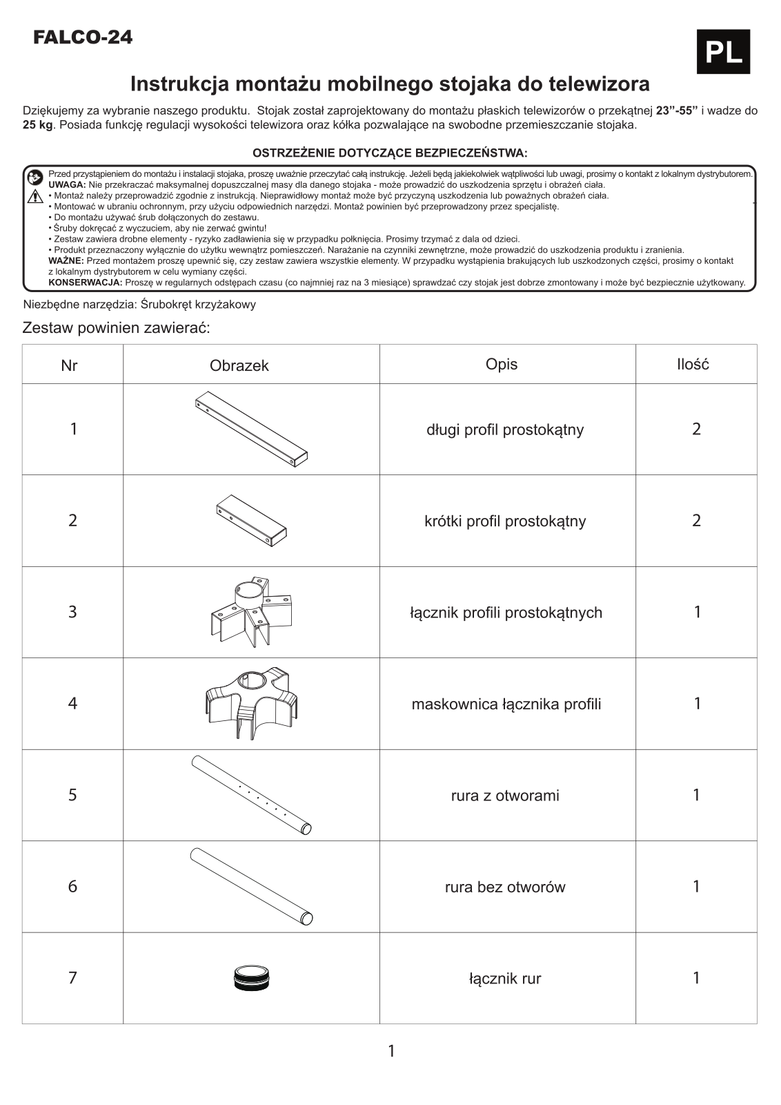 ERGOSOLID Falco 24 User guide - ManualMachine.com