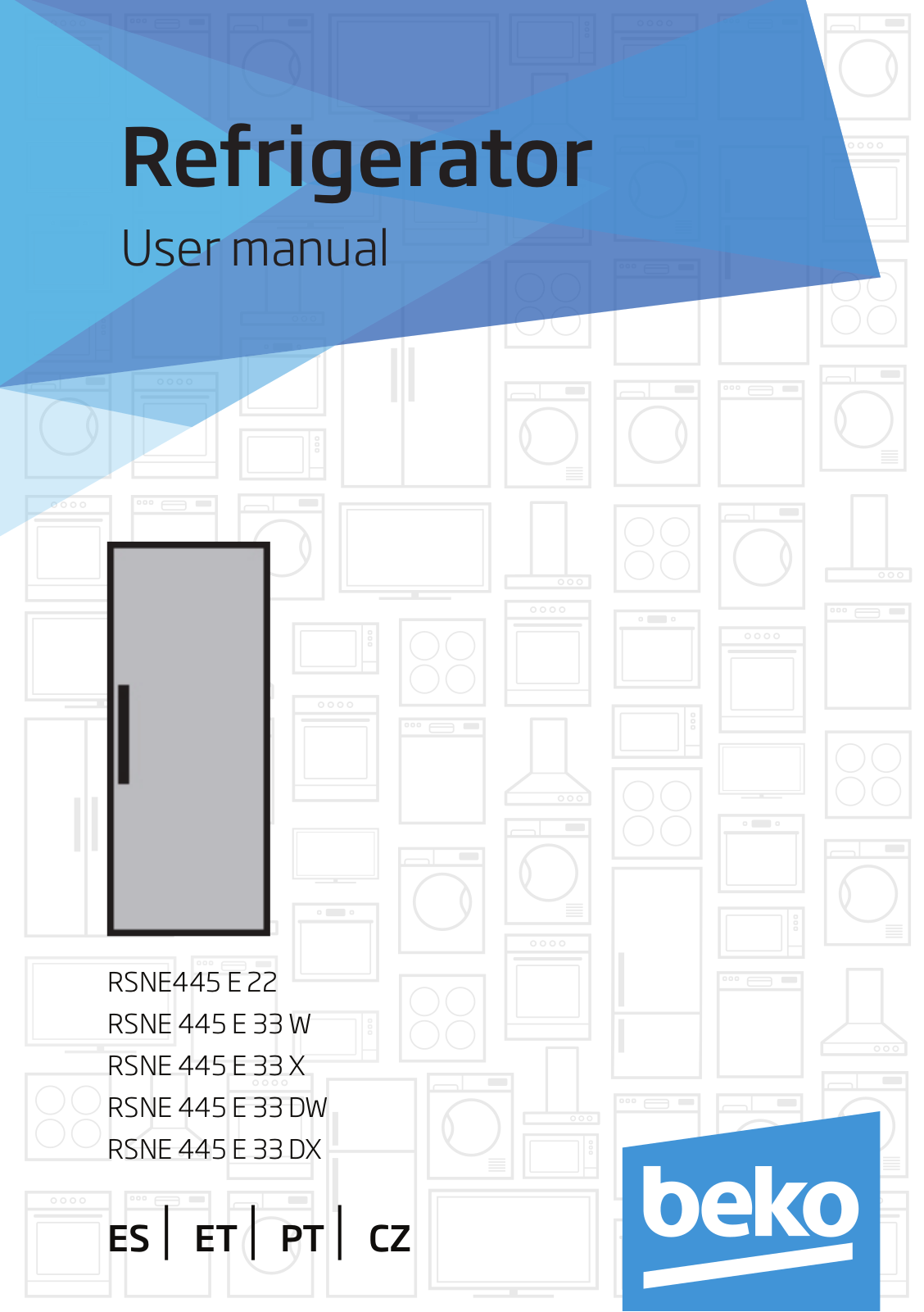 BEKO RSNE 445 E22 User Manual