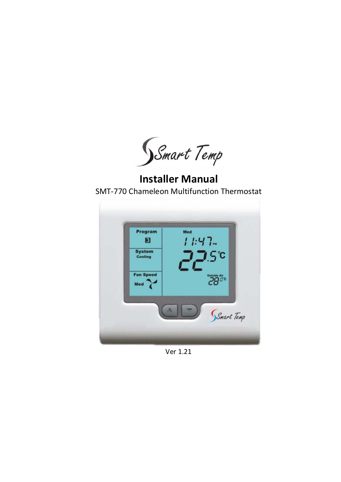 Smart Temp SMT-770 User Manual