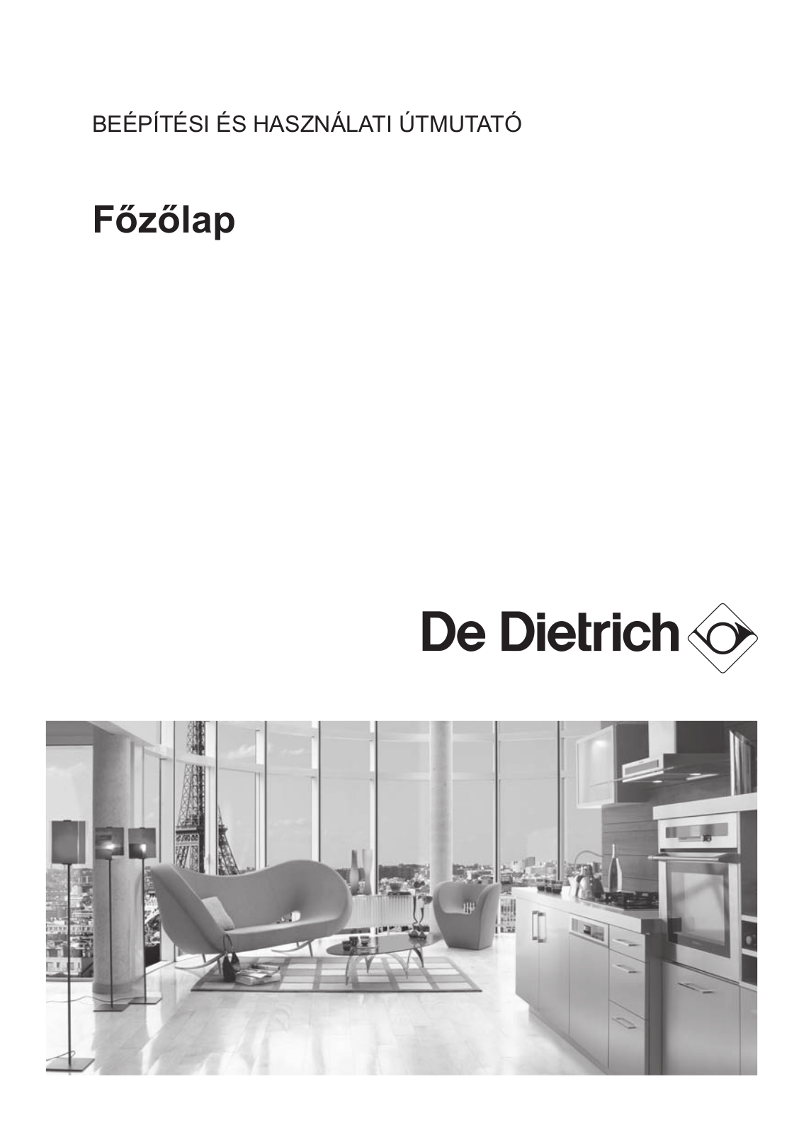 De dietrich DTI708X User and installation Manual