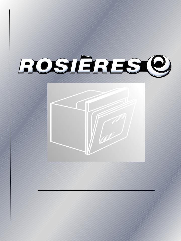 Rosieres RFI 4454 RB, RFI 4454 IN, RFI 4454 PN User Manual