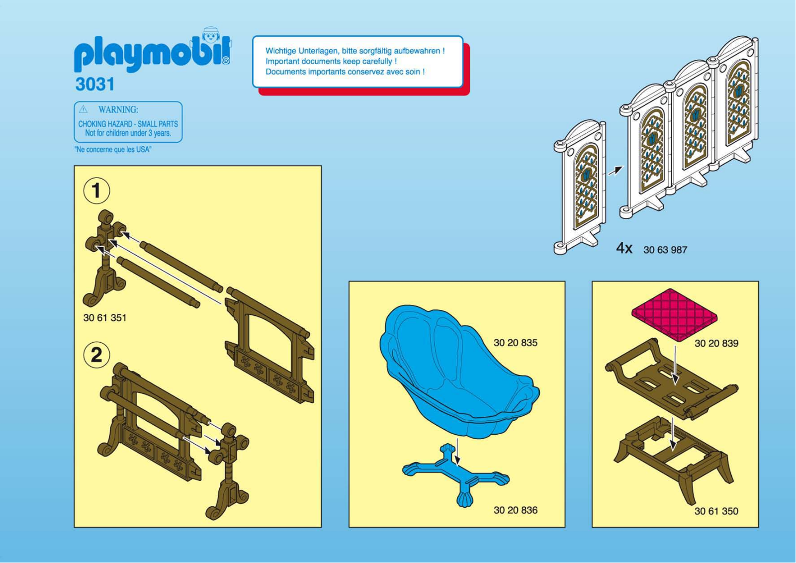 Playmobil 3031 Instructions