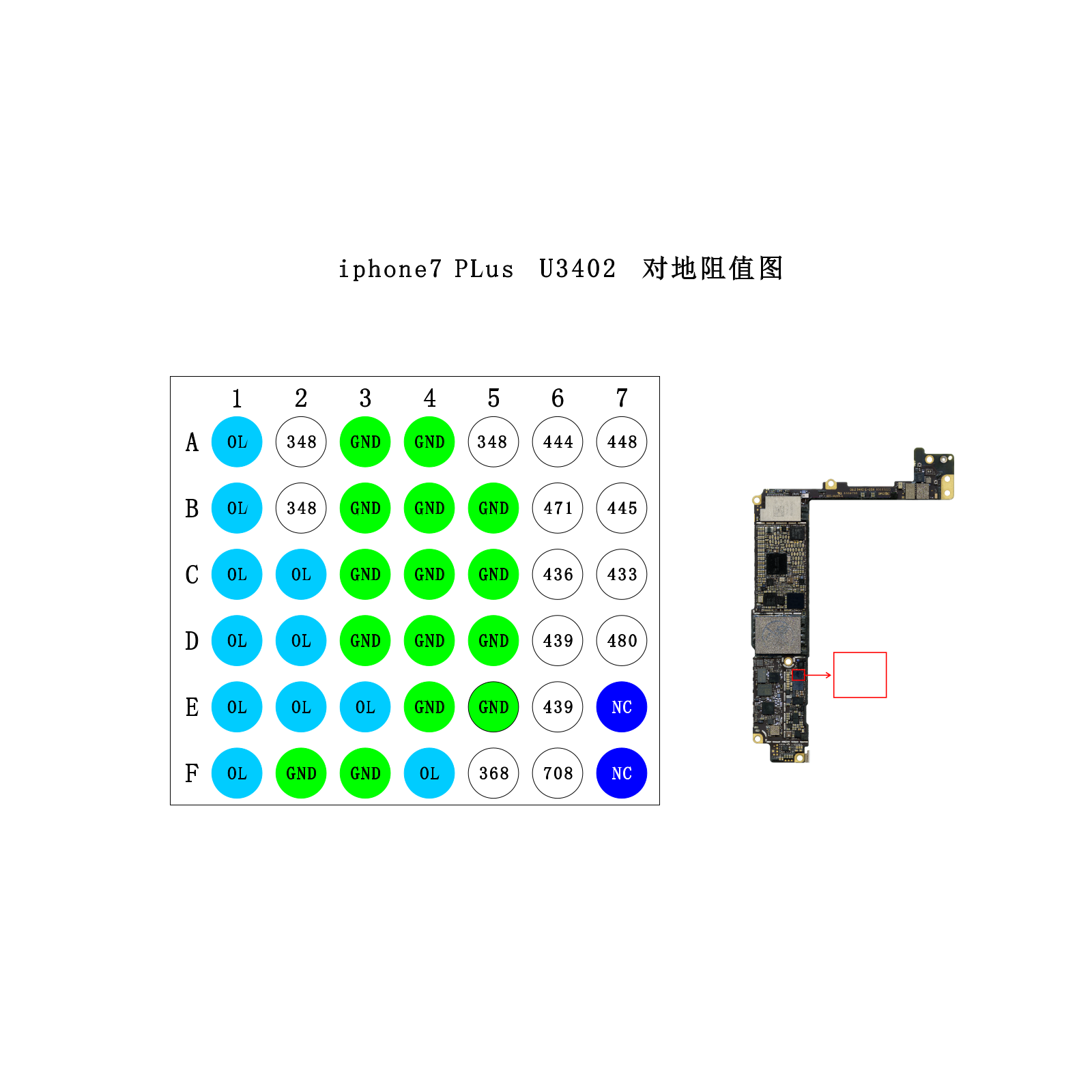 Apple iPhone 7 Plus Schematics U3402