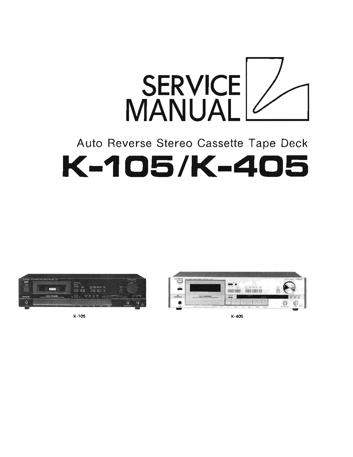 Luxman K-105 Service Manual